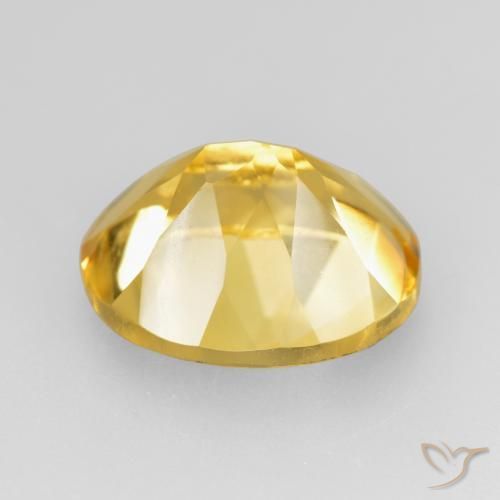 Citrino Dourado médio Natural 4.85ct, oval, VVS-VS