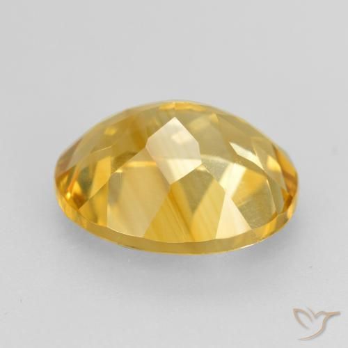Citrino Dourado Natural 4.42ct, oval, VVS-VS