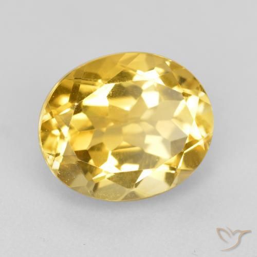 Citrino Dourado Natural 4.57ct, oval, VVS-VS