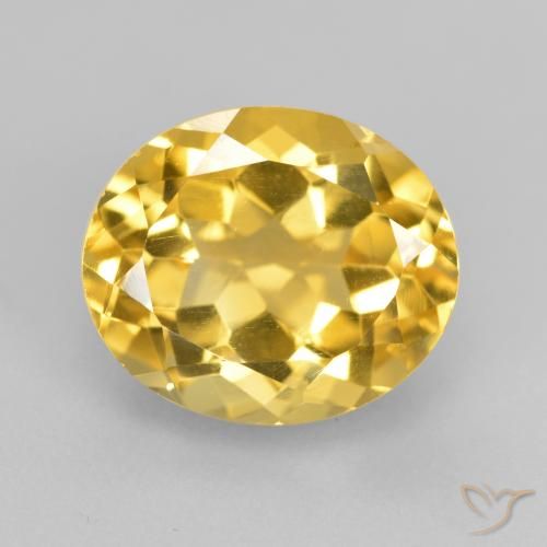 5.04ct Natural Dourado Citrino, oval, VVS-VS