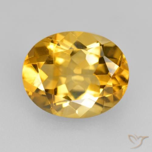 4.77ct Natural Dourado Médio-claro Citrino, oval, VVS-VS