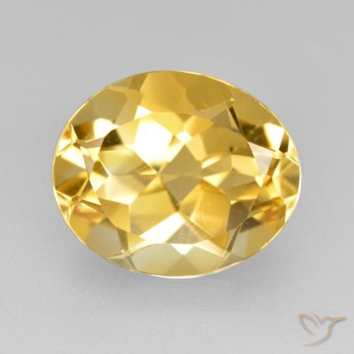4.38ct Natural Dourado Citrino, oval, VVS-VS
