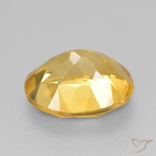 Citrino Laranja Dourada Natural 1.91ct, oval, VS