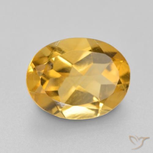 1.53ct Natural Dourado médio Citrino, oval, VS