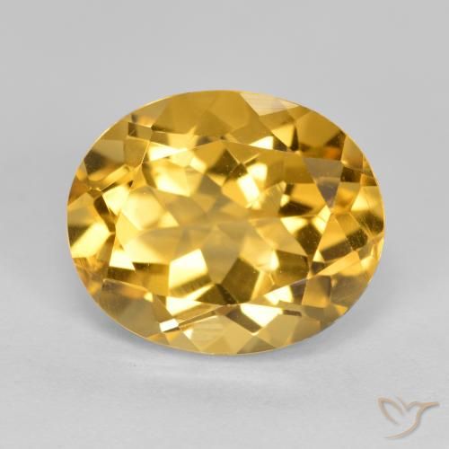 4.84ct Natural Dourado Citrino, oval, VVS-VS