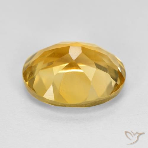 Citrino Laranja-Ouro Natural 4.79ct, oval, VVS-VS