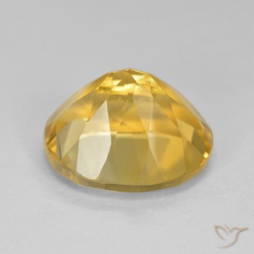 Citrino Dourado médio Natural 5.01ct, oval, VVS-VS