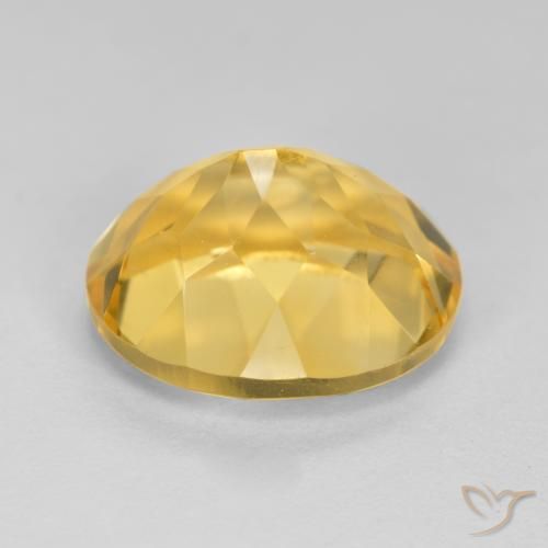 Citrino Dourado médio Natural 5.25ct, oval, VVS-VS