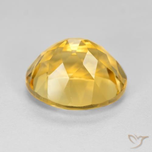 Citrino Laranja Dourada Natural 5.23ct, oval, VVS-VS