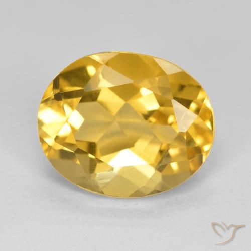 4.75ct Natural Dourado médio Citrino, oval, VVS-VS