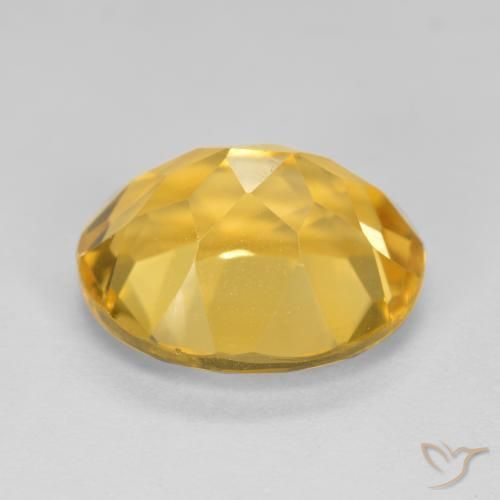 Citrino Dourado médio Natural 4.75ct, oval, VVS-VS