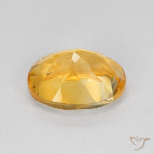 Citrino Dourado Escuro Natural 1.92ct, oval, VVS-VS