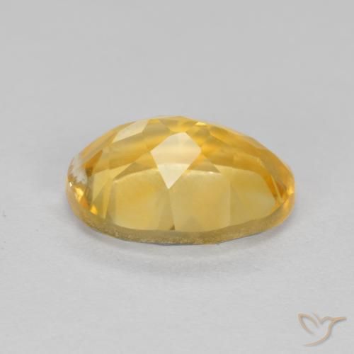 Citrino Dourado médio Natural 1.62ct, oval, VS-SI