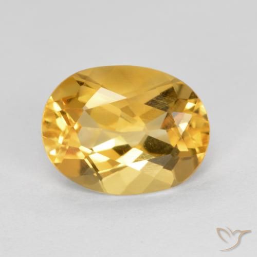 1.73ct Natural ouro brilhante Citrino, oval, VS