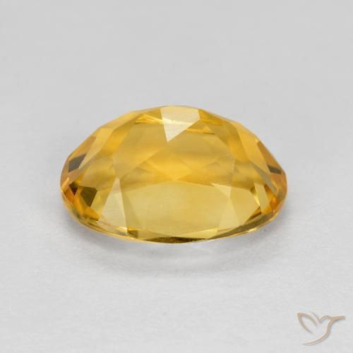 Citrino ouro brilhante Natural 1.73ct, oval, VS