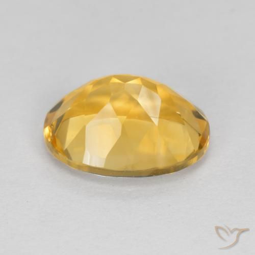 Citrino Laranja Dourado Profundo Natural 1.83ct, oval, VVS-VS