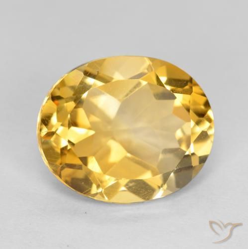 Citrino Laranja Dourada Natural 4.01ct, oval, VVS