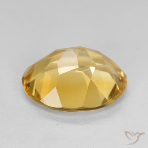 Citrino Laranja Dourada Natural 3.69ct, oval, VVS-VS