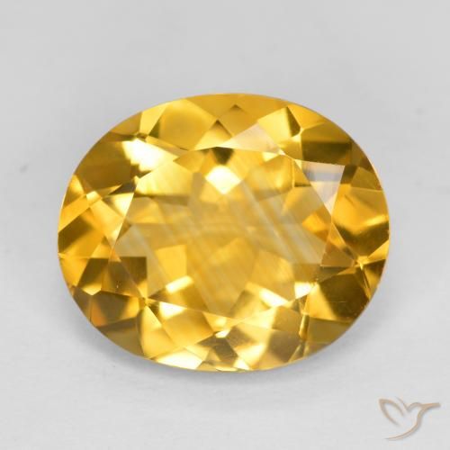 3.95ct Natural Dourado Citrino, oval, VVS