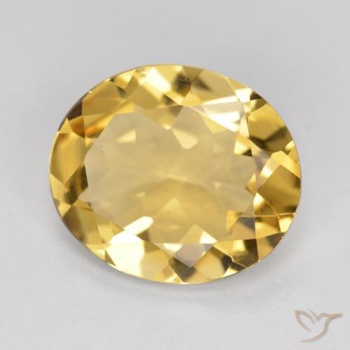 Citrino Ouro Natural 3.16ct, oval, VVS-VS