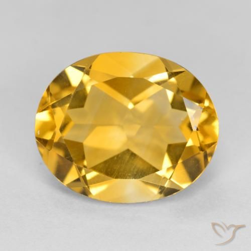 4.10ct Natural Dourado Citrino, oval, VVS-VS