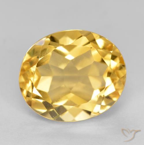 5.22ct Natural Ouro Citrino, oval, VVS-VS