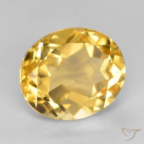 Citrino Ouro Natural 5.22ct, oval, VVS-VS