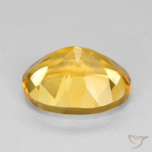Citrino ouro profundo Natural 3.67ct, oval, VVS-VS