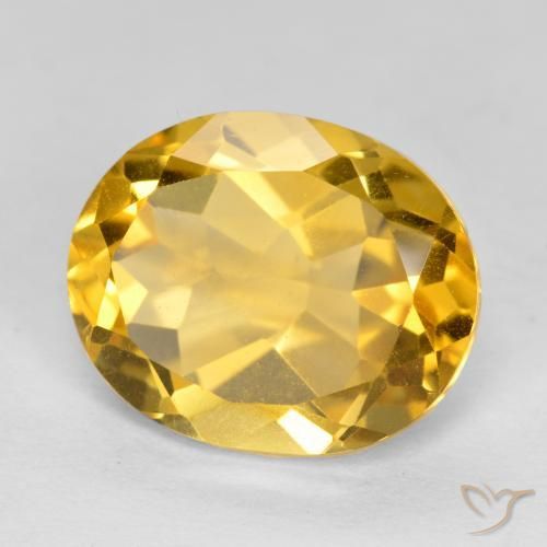 Citrino Dourado Natural 4.77ct, oval, VVS-VS