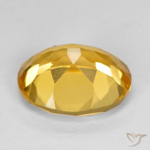 Citrino Dourado Natural 4.77ct, oval, VVS-VS