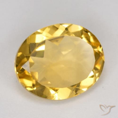 Citrino Laranja Dourada Natural 3.90ct, oval, VVS-VS