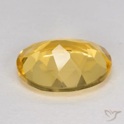 Citrino Laranja Dourada Natural 3.90ct, oval, VVS-VS