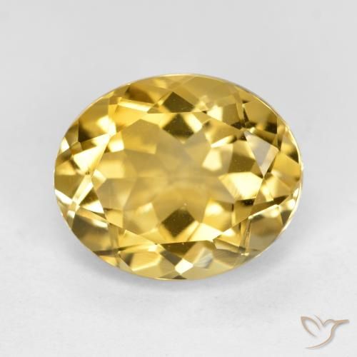 4.51ct Natural Dourado médio Citrino, oval, VS