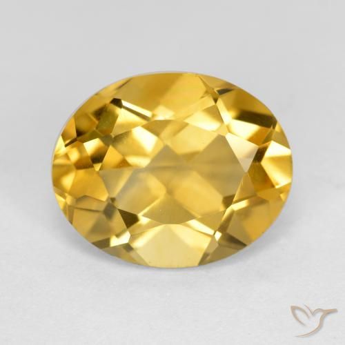4.16ct Natural Dourado médio Citrino, oval, VS