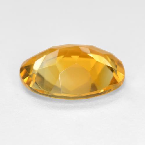 Citrino dourado natural 3,18ct, corte oval, VVS-VS