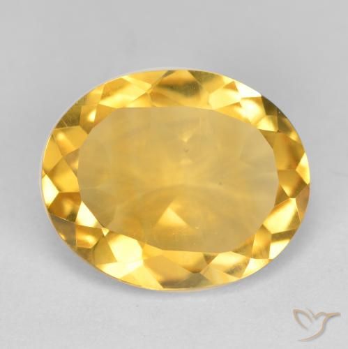 3.81ct Natural Ouro Citrino, oval, VS