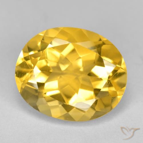 4.40ct Natural Dourado Citrino, oval, VS