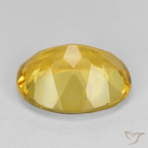 Citrino Laranja Dourada Natural 4.07ct, oval, VS