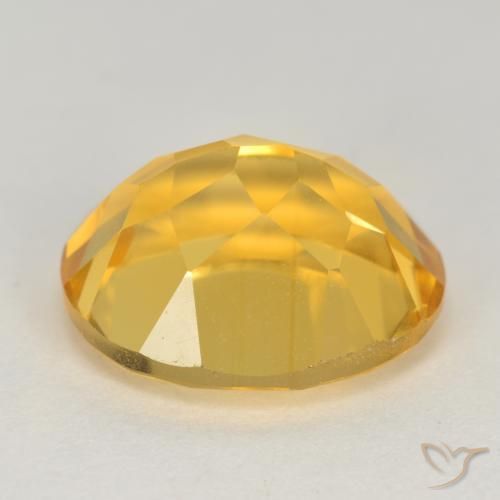 Citrino ouro médio Natural 4.71ct, oval, VS