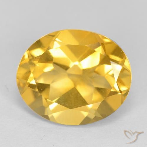 4.32ct Natural ouro médio Citrino, oval, VS