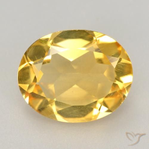 2.71ct Natural Laranja Dourada Citrino, oval, VVS-VS