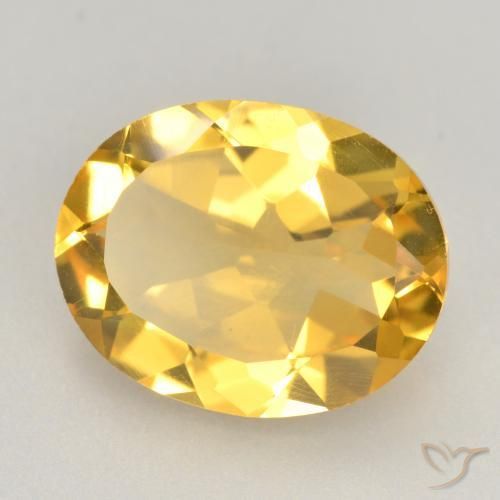 Citrino Laranja Dourada Natural 2.86ct, oval, VVS-VS