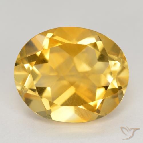 4.73ct Natural Dourado médio Citrino, oval, VVS-VS