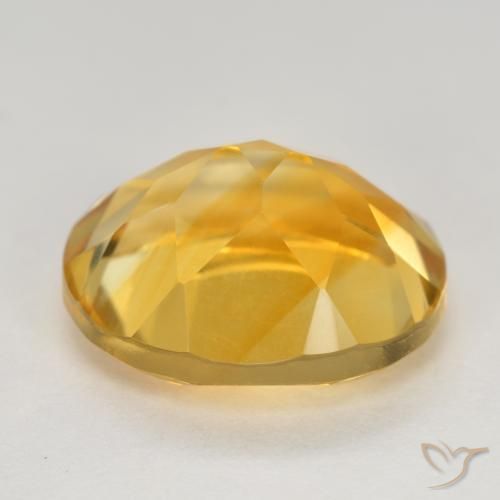 Citrino Dourado médio Natural 4.73ct, oval, VVS-VS