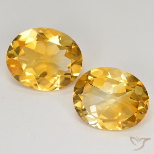 7.42ctw Natural Laranja Dourado Profundo Citrino, oval, VS