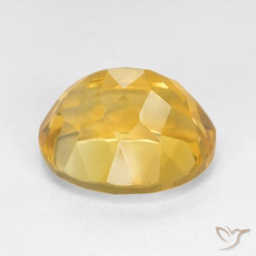 Citrino ouro médio Natural 5.64ct, oval, VVS-VS