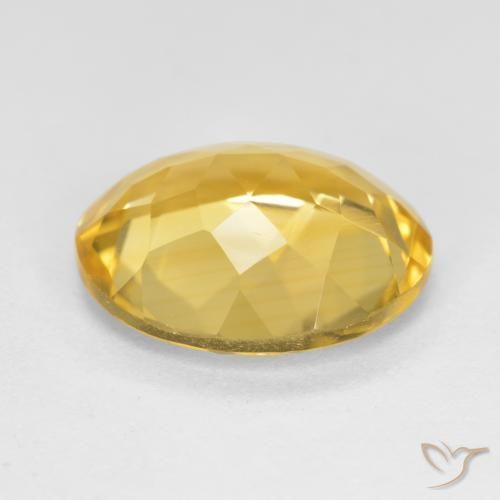 Citrino Ouro Natural 3.89ct, oval, VS