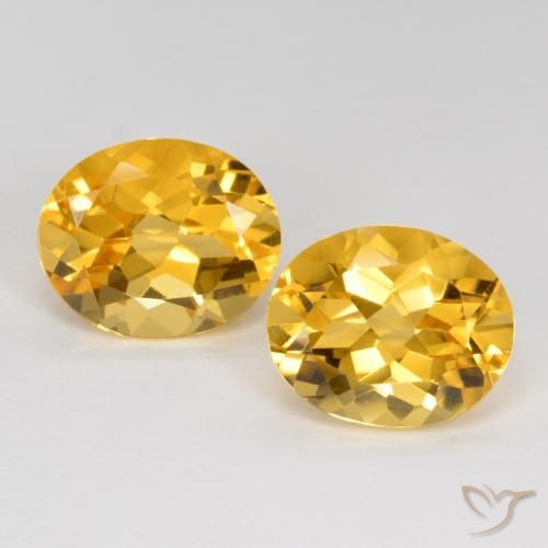 6.95ctw Natural Dourado Médio-escuro Citrino, oval, VVS-VS