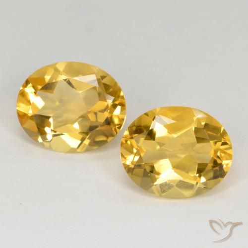 6.72ctw Natural Dourado médio Citrino, oval, VVS-VS