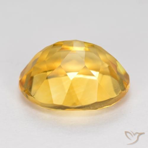 Citrino Dourado médio Natural 3.59ct, oval, VVS-VS